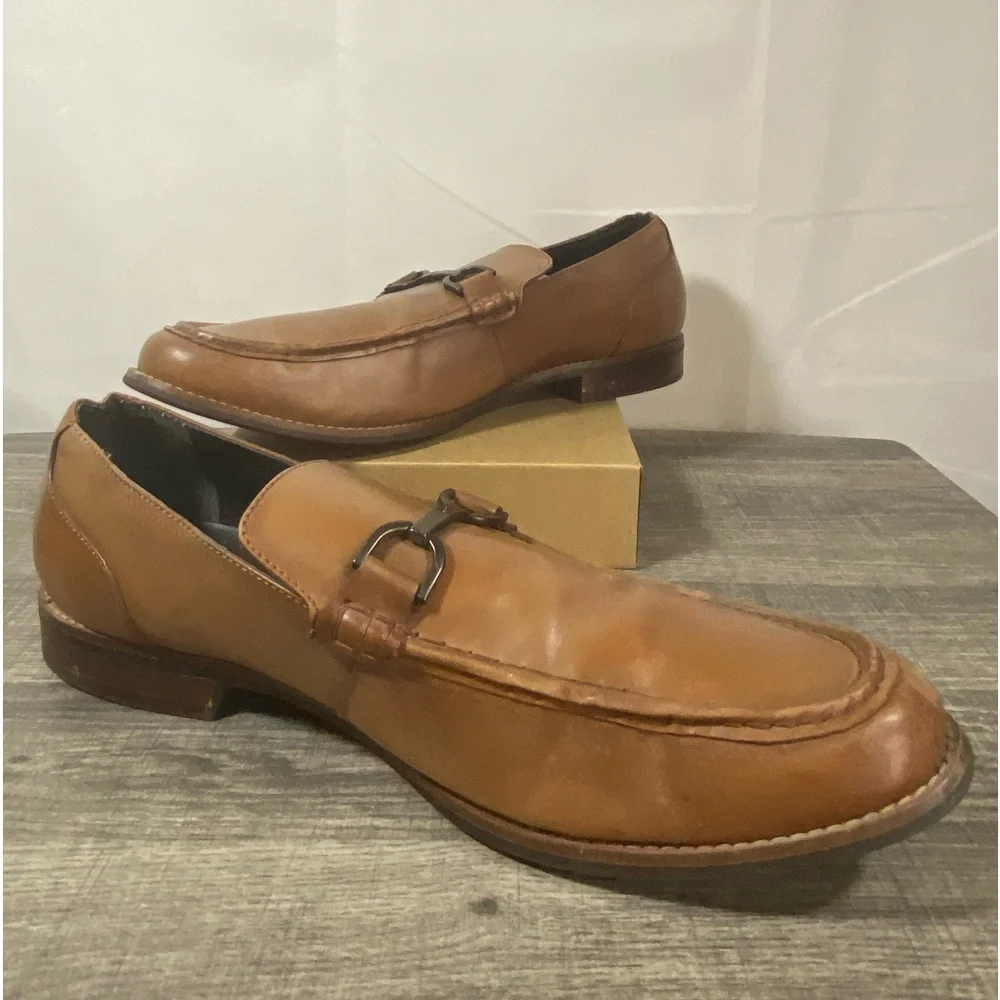 Guys’ KENNETH COLE REACTION Lead On Leather Loafers